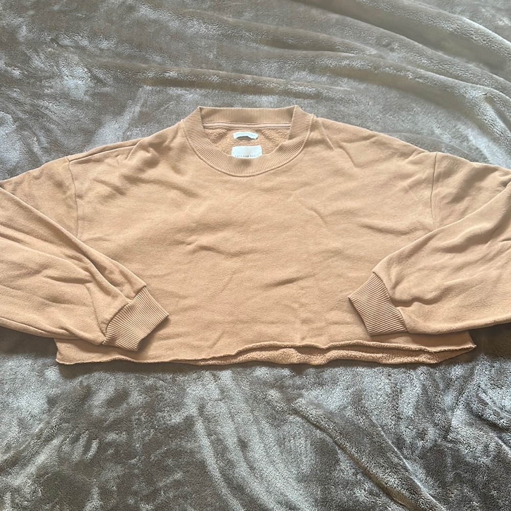 American eagle cropped sweatshirt